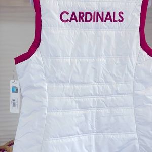 womes arizona cardinals official NFL brand vest